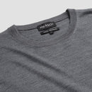 Pull Crew Neck 100% Merino - Storm Grey