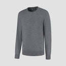 Pull Crew Neck 100% Merino - Storm Grey