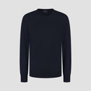 Pull Crew Neck 100% Merino - Navy Blue