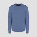 Pull Crew Neck 100% Merino - Pacific Blue