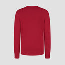 Pull Crew Neck 100% Merino - Pepper Red