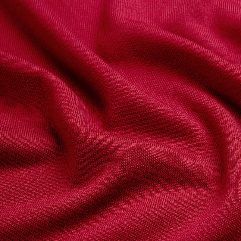 Pull Crew Neck 100% Merino - Pepper Red