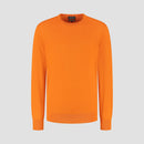 Pull Crew Neck 100% Merino - Curcuma Orange
