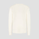 Pull Crew Neck 100% Merino - Seachell White