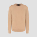 Pull Crew Neck 100% Merino - Sahara Sand