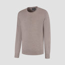 Pull Crew Neck 100% Merino - Oak Brown