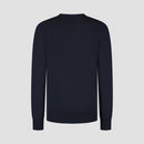 Pull V Neck 100% Merino - Navy Blue