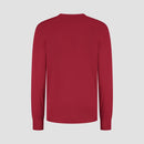 Pull V Neck 100% Merino - Ember Red