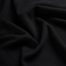 Pull Zip Neck 100% Merino - Basalt Black