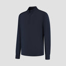 Pull Zip Up 100% Merino- Navy Blue
