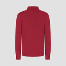 Pull Zip Up 100% Merino - Ember Red