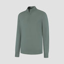 Pull Zip Up 100% Merino - Fernstone Green