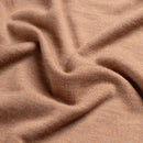 Pull Zip Up 100% Merino  - Tuscan Camel