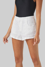 Mrs Pam Shorts White