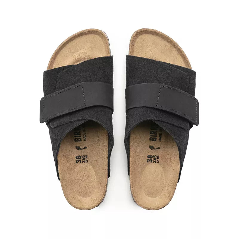 Kyoto Suede Mules - Black