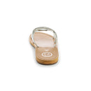 White Sun - Mules Olearia - Plata - Mujer