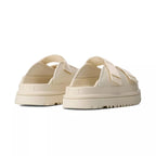 Goldenglow Slide Junior Mules - Beige/Ecru