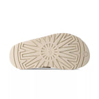 Goldenglow Slide Junior Mules - Beige/Ecru