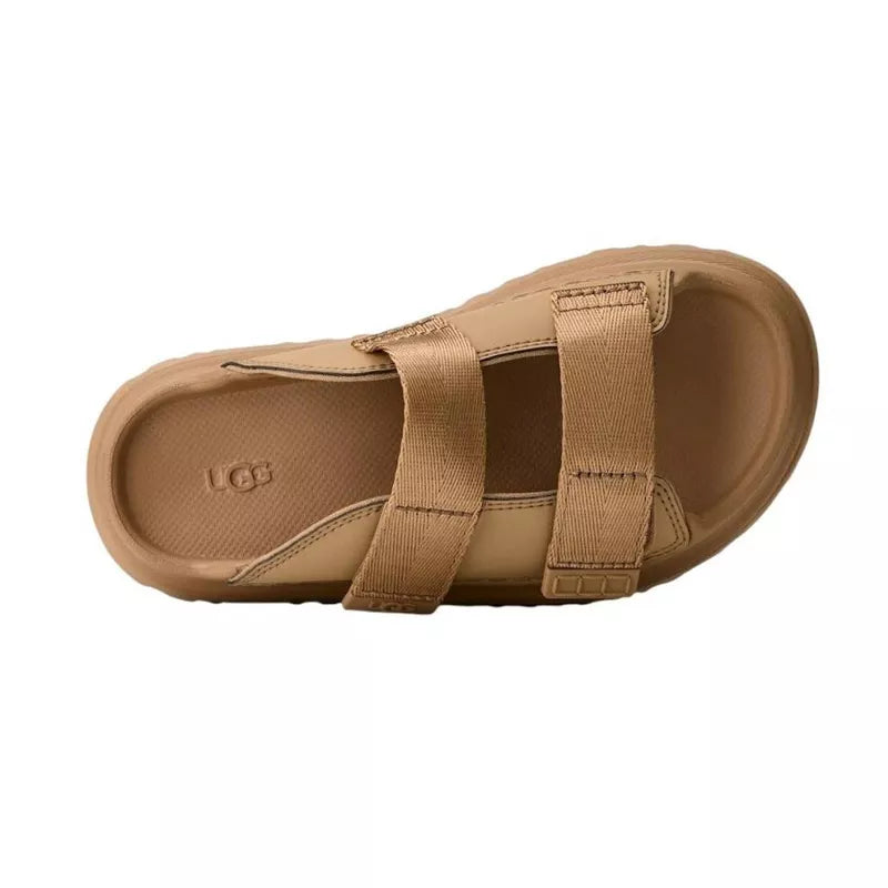 Goldenglow Slide Junior Mules - Beige/Brown