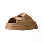 Goldenglow Slide Junior Mules - Beige/Brown
