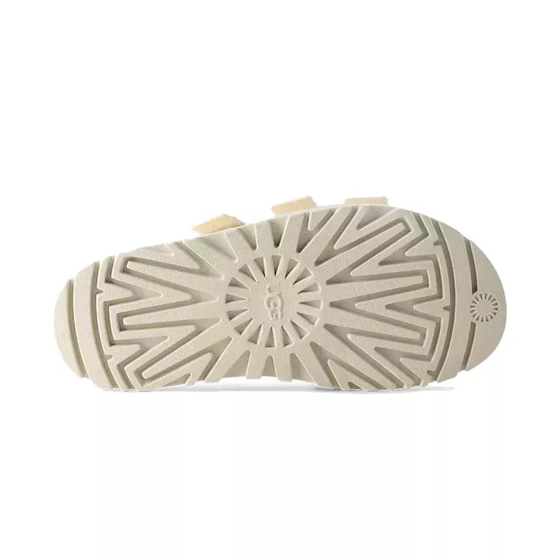 Goldenglow Slide Mules - Beige/Ecru