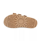 Goldenglow Slide Mules - Beige/Brown