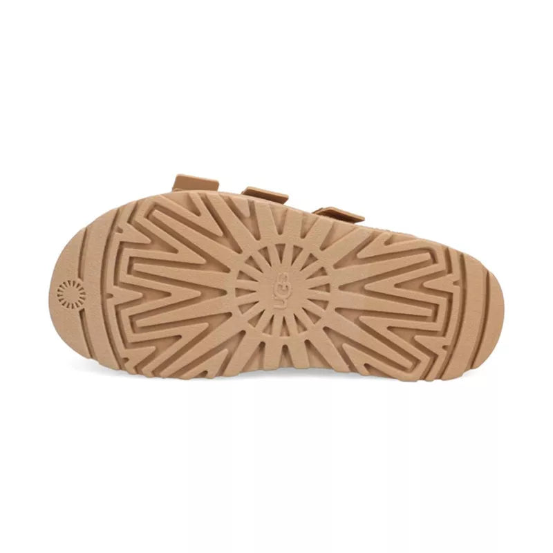 Goldenglow Slide Mules - Beige/Brown