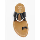 White Sun - Mules Entre Doigts Emrati - Noir - Femme