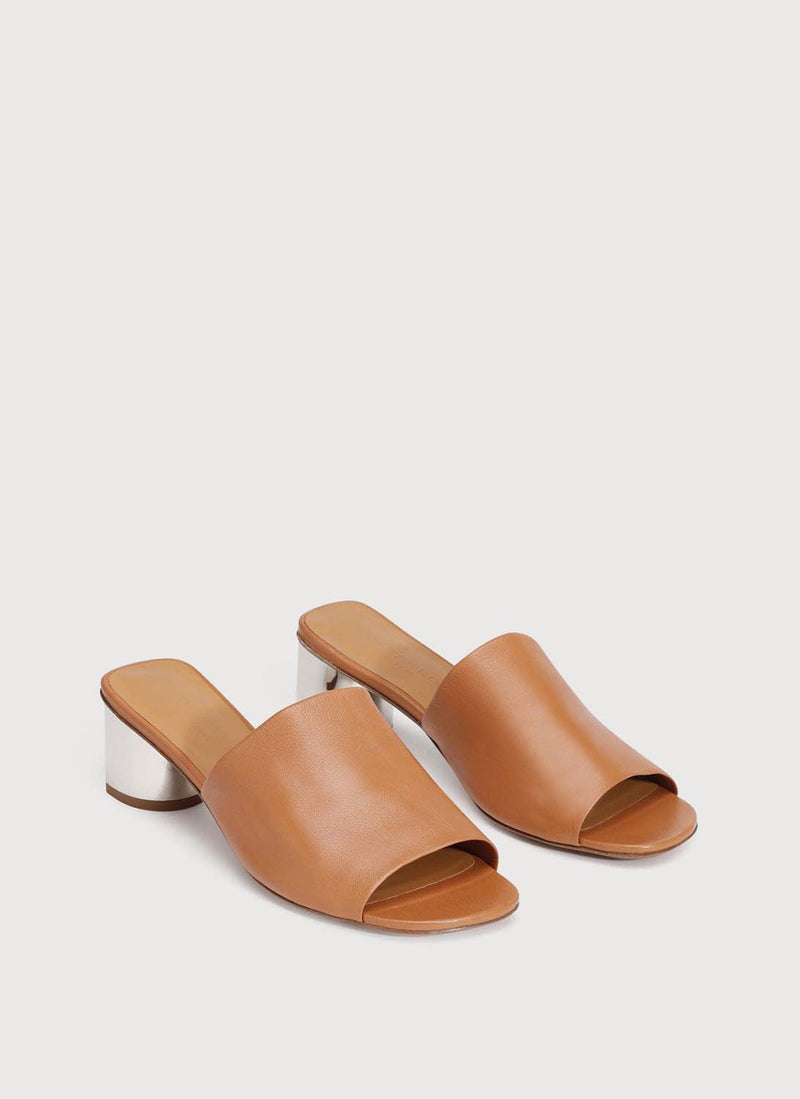 Clergerie - Mules A Talons Lea - Terre - Femme