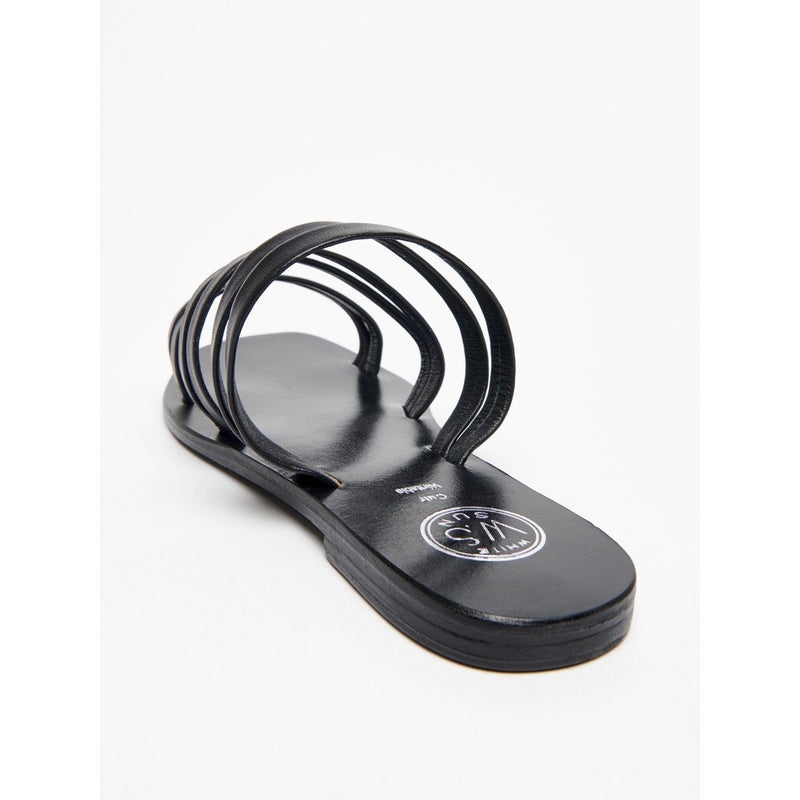 White Sun - Mules Ataroa - Noir - Femme