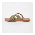 White Sun - Mules Clot - Kaki Goat Suede - Kaki