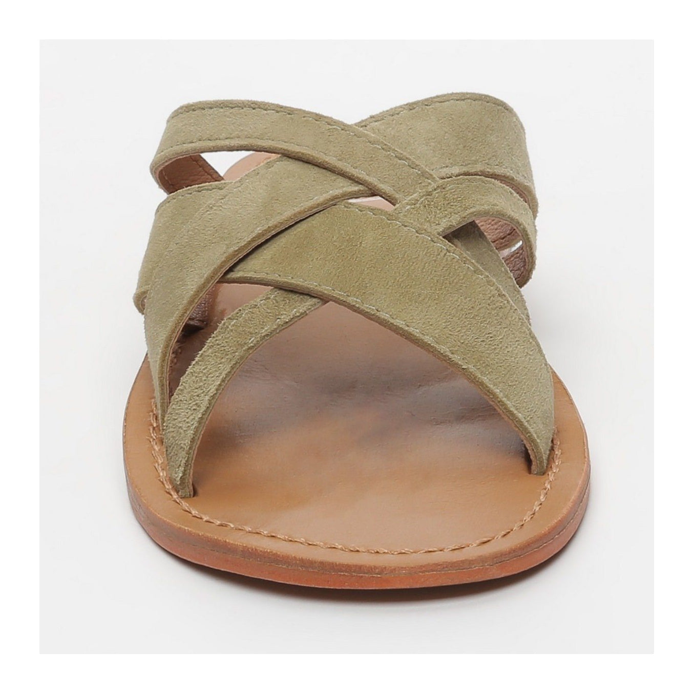 White Sun - Mules Clot - Kaki Goat Suede - Kaki