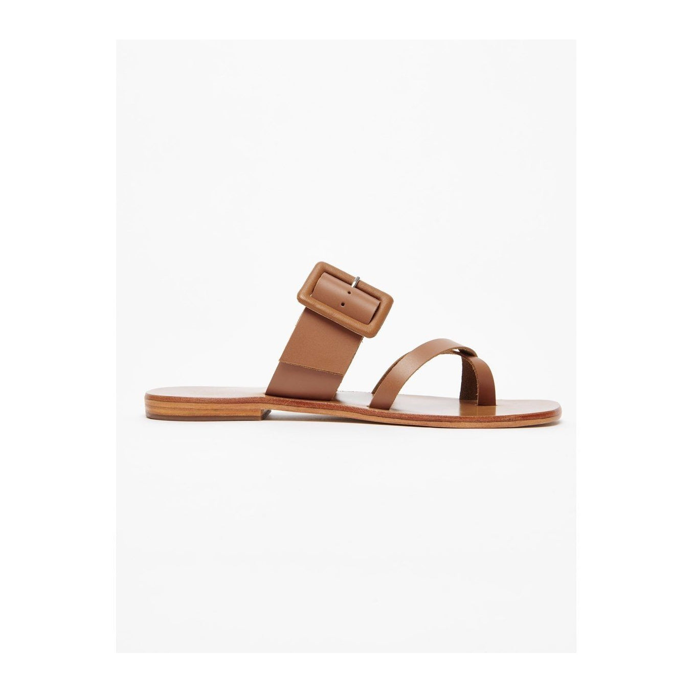 White Sun - Arshad Mules - Camel Buff - Brown