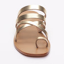 White Sun - Mules Nita Between Finger - Dorado oscuro - Mujer