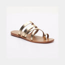 White Sun - Mules Nita Between Finger - Dorado oscuro - Mujer