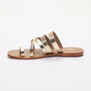 White Sun - Mules Nita Between Finger - Dorado oscuro - Mujer