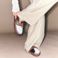 Mules Georgette Cuir Rodeo