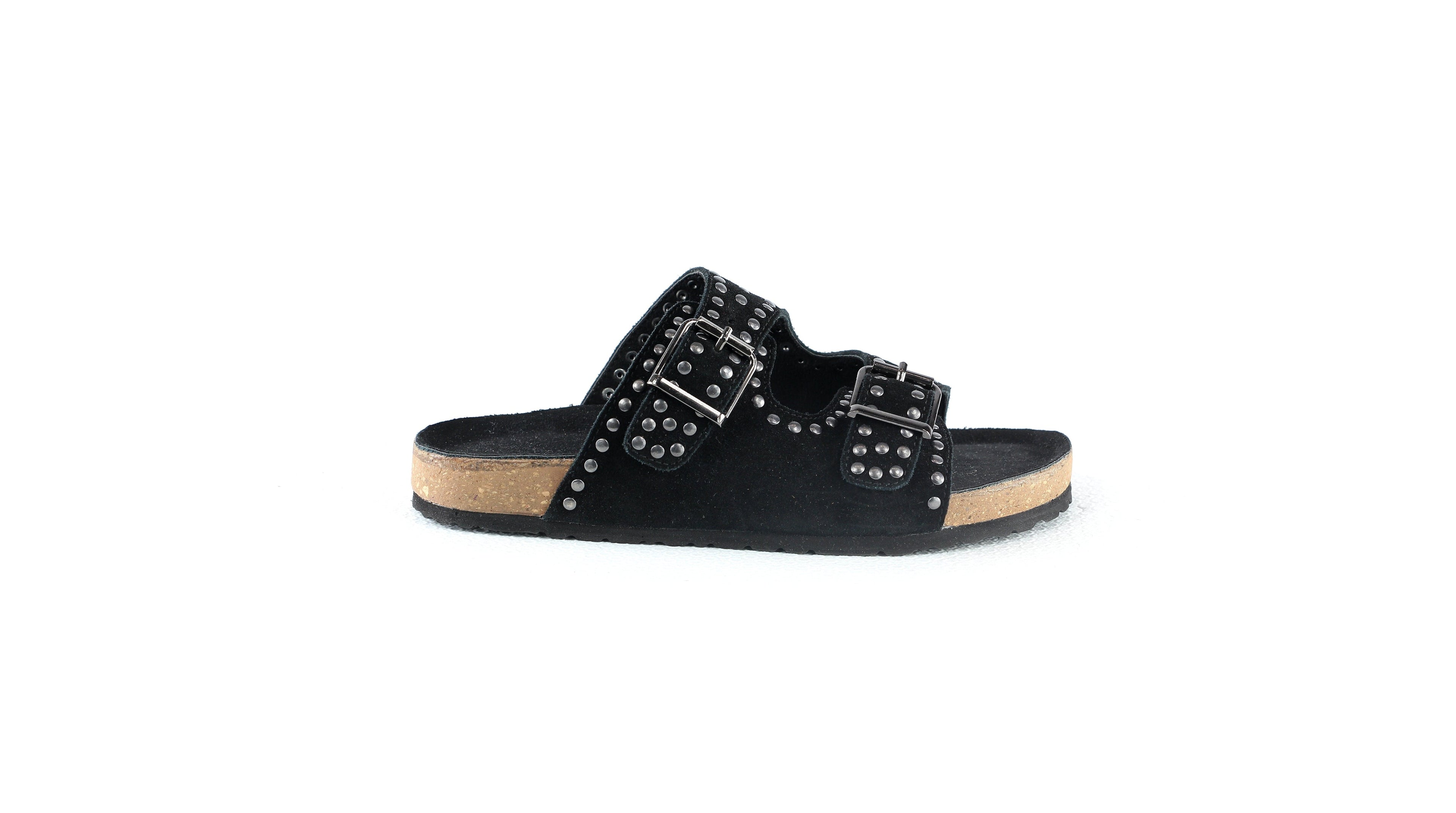 Nalaïm - Sandalias Hemera - Negro