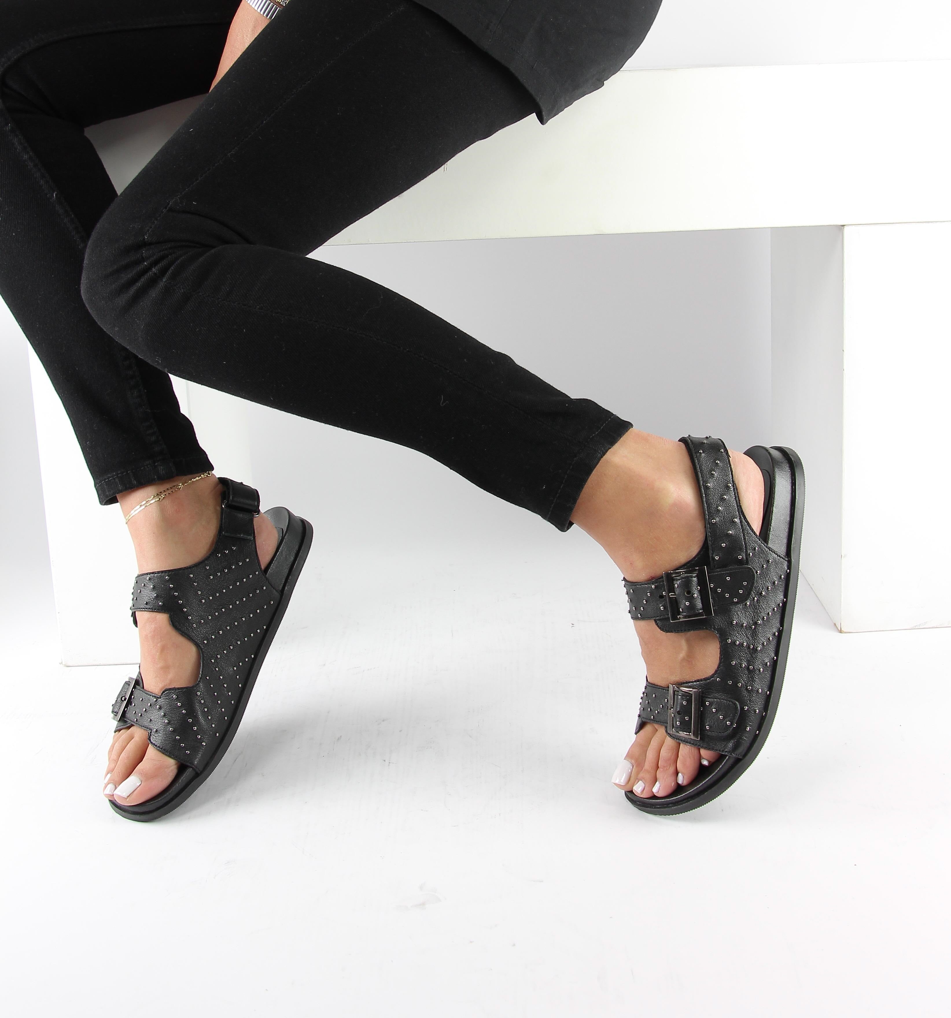 Sandales Hendrick - Noir