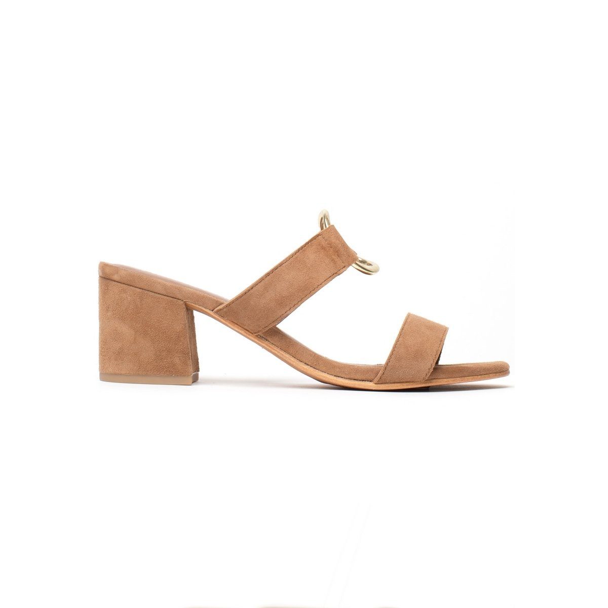 Les Bagatelles - Sandalias de Tacón Jolan - Camel