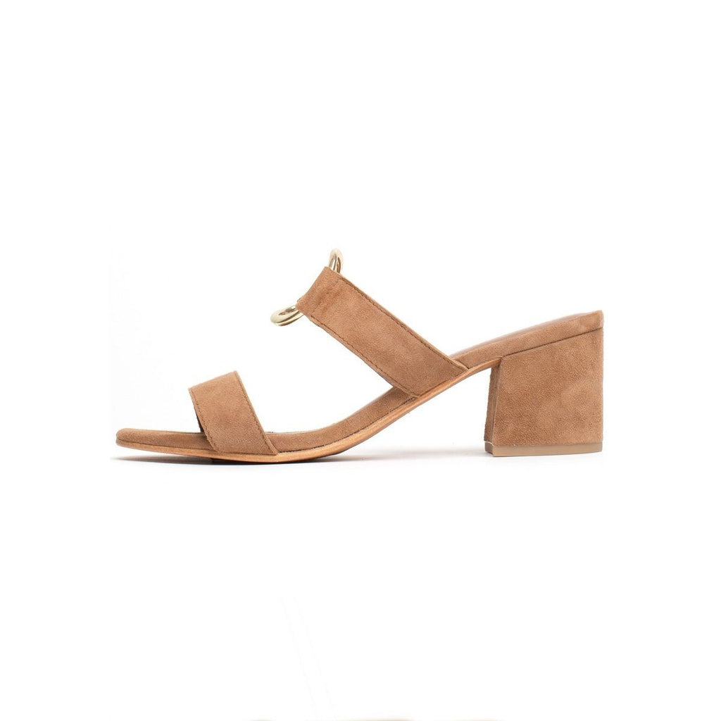 Les Bagatelles - Sandalias de Tacón Jolan - Camel