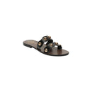 White Sun - Mules Kanoya - Black Buff - Black
