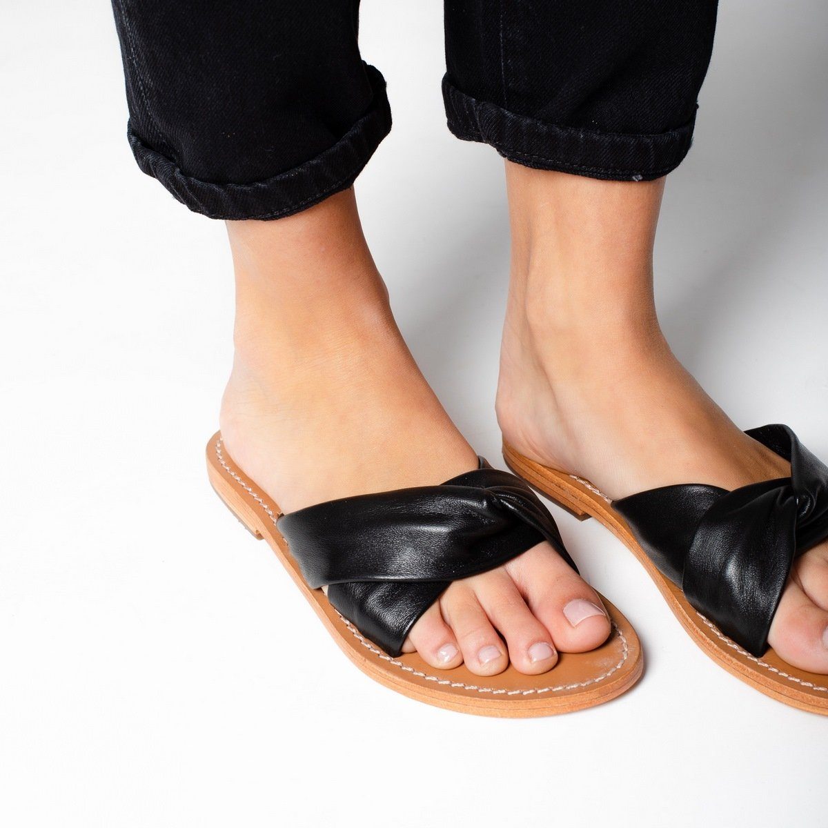 Les Bagatelles - Kitti Black Mules