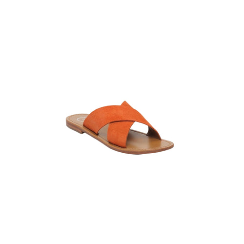 White Sun - Mules Lanruen - Ante de cabra naranja - Naranja