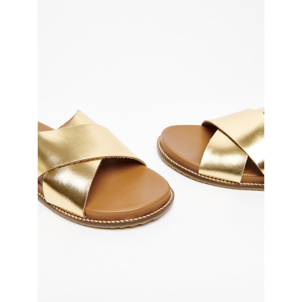 White Sun - Loutsian Mules - Buff Dark Gold - Dark Gold