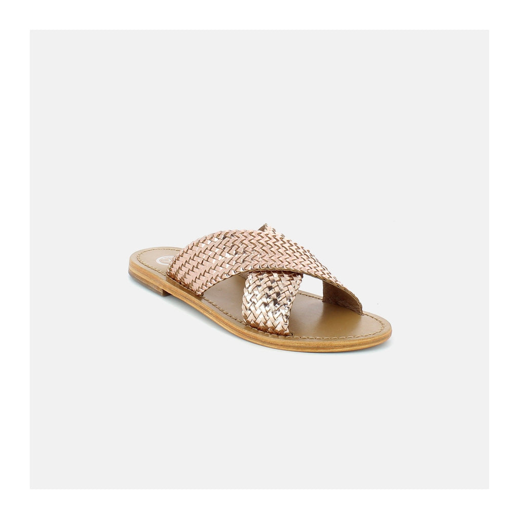 White Sun - Mules Malvarrosa - Oro rosa - Mujer