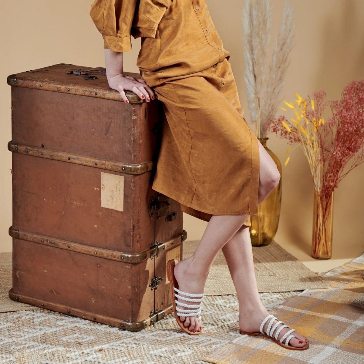 Mules Mumbai - Blanc