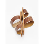 White Sun - Natica Mules - Croco Tan - Women