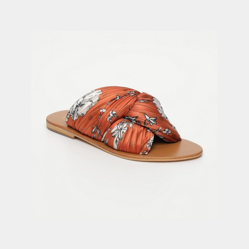 White Sun - Ounka Mules - Burgundy - Women
