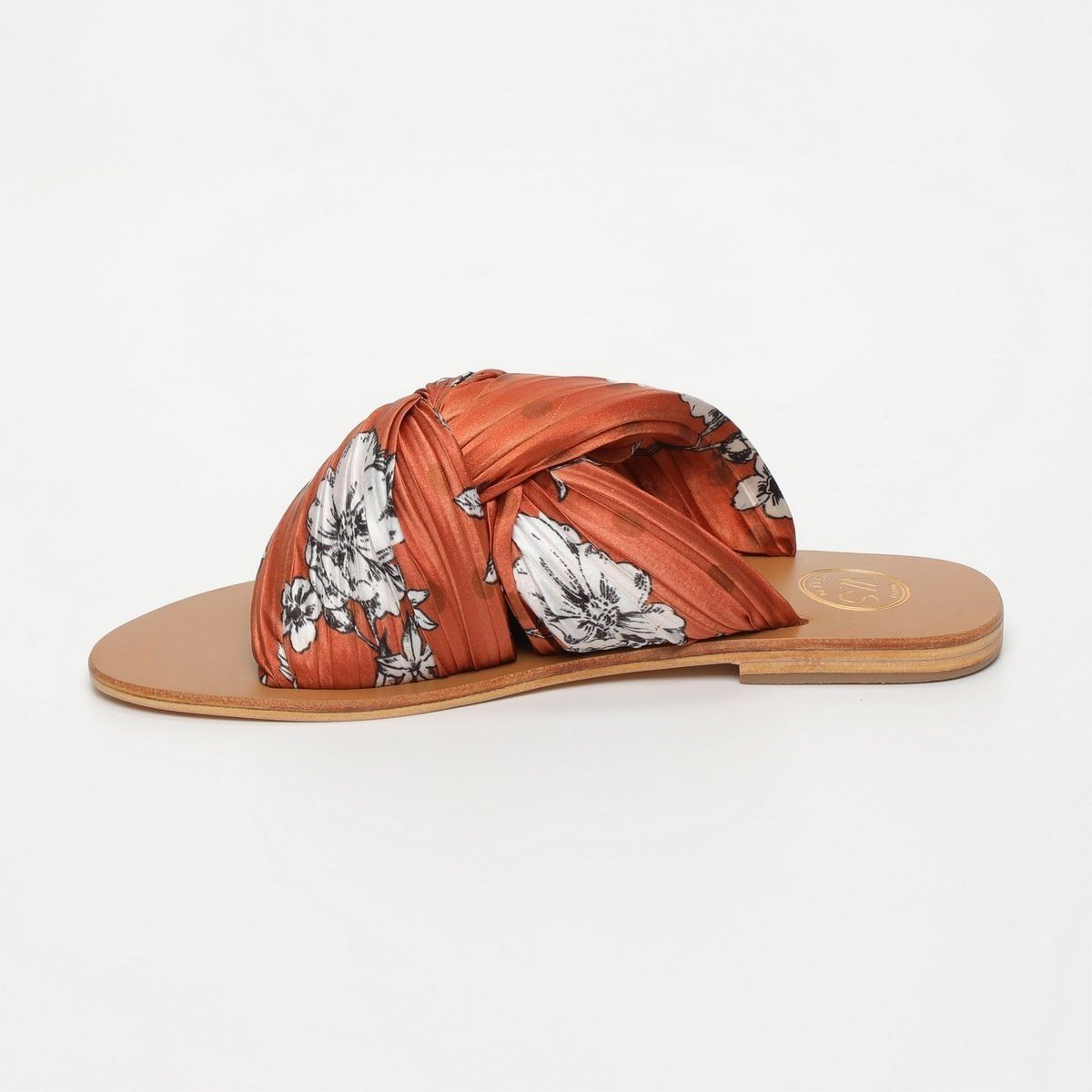 White Sun - Ounka Mules - Burgundy - Women